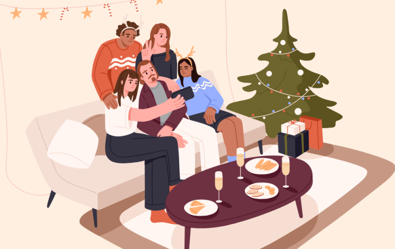 Najlepse bozicno darilo Cas s prijatelji